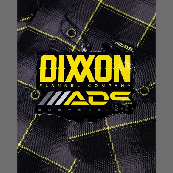 DIXXON FLANNEL x ADS RACING SHOCKS Flannel Shirt Collab - Men's 2XL - Picture 11 of 11